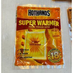 HotHands Super Warmer Larger Size Heat Pack BUNDLE OF 10